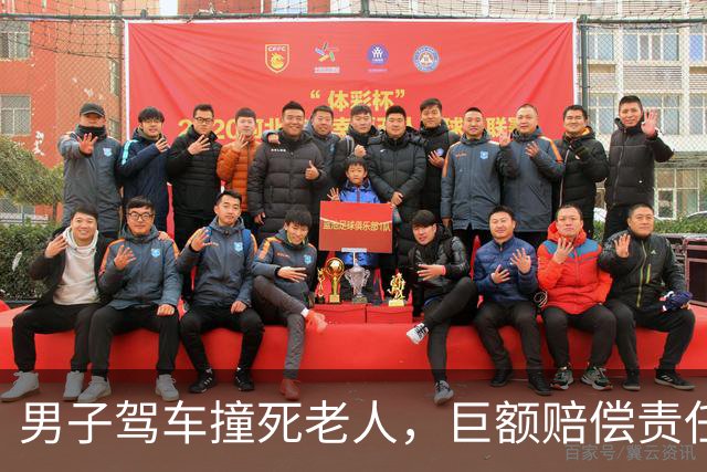 男子驾车撞死老人，巨额赔偿责任引发争议